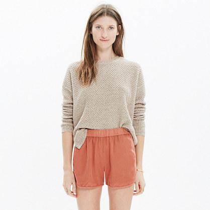 Madewell Linen-cotton Pull-on Shorts