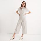 Madewell Striped Utility Jumpsuit