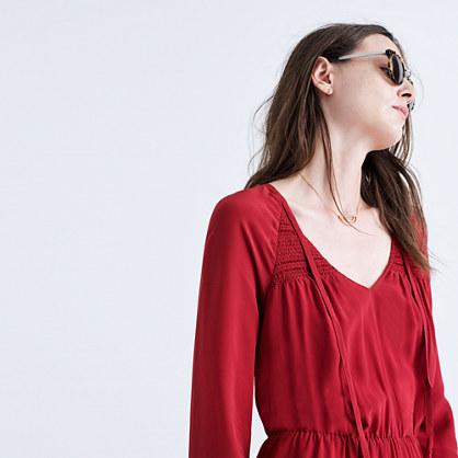 Madewell Silk Woodland Dress