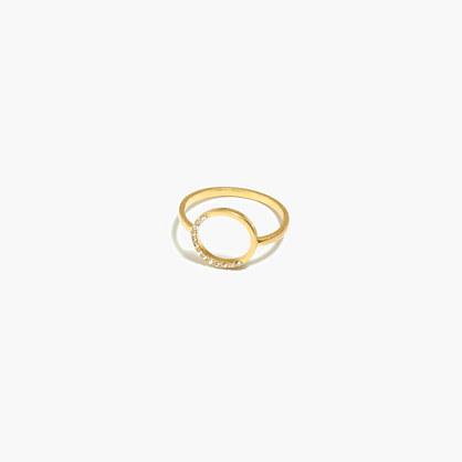 Madewell Luster Circle Ring
