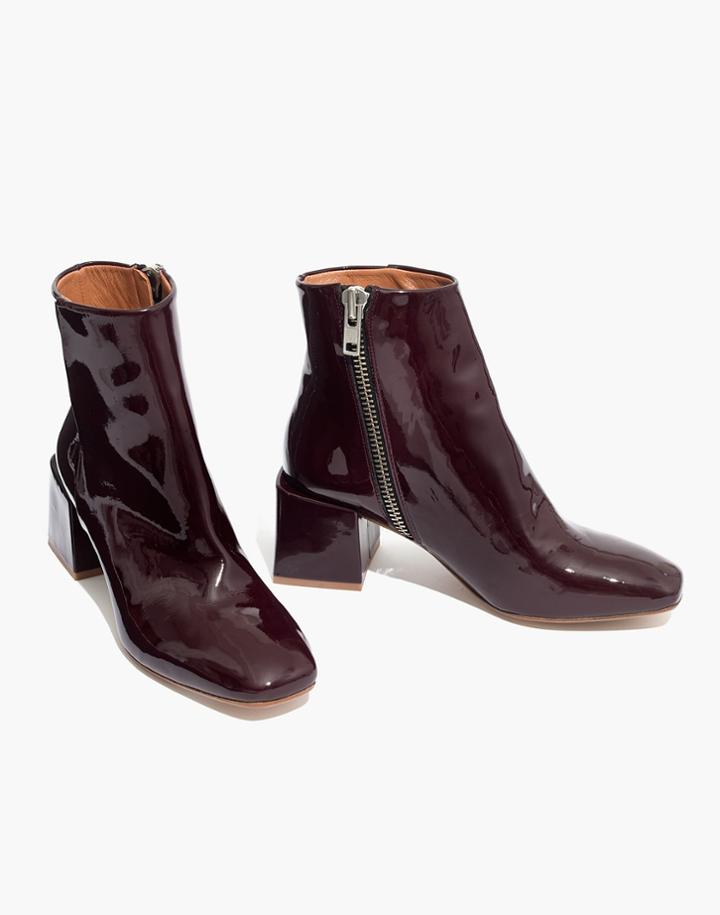 Madewell Loq Lazaro Patent Boots