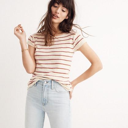 Madewell Marin Sweater Tee In Stripe