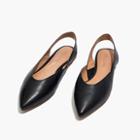 Madewell The Ava Slingback Flat In Leather