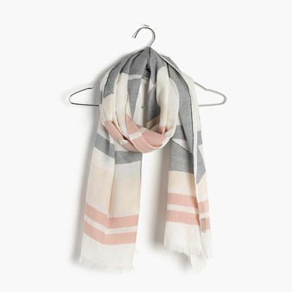Madewell Modern Geometry Scarf