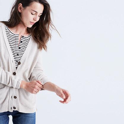 Madewell Seedstitch Cardigan Sweater