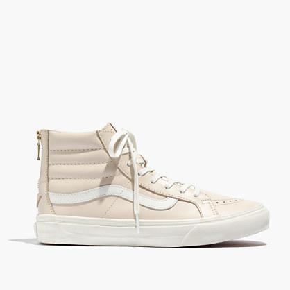 Madewell Vans® Sk8-hi Slim Zip Leather High-top Sneakers