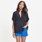 Madewell Eyelet Courier Shirt