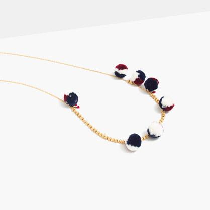 Madewell Jubilate Pom-pom Necklace