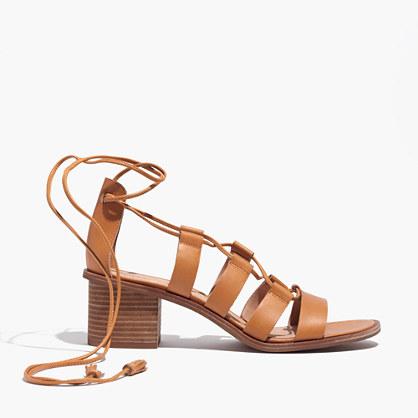 Madewell The Daniela Lace-up Sandal
