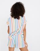 Madewell Bedtime Pajama Short In Stripe