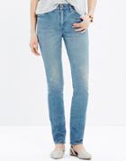 Madewell Chimala Stretch Denim Slim Cut Jeans In Light Wash