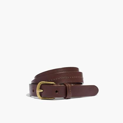 Madewell Leather Center-stitch Belt