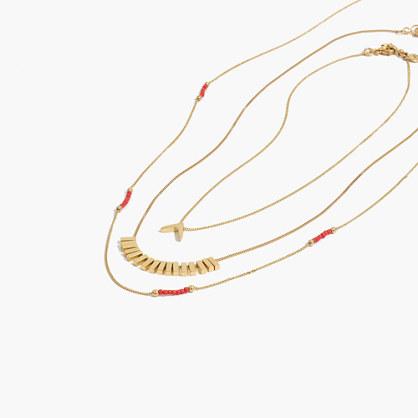 Madewell Chevron Layered Necklace