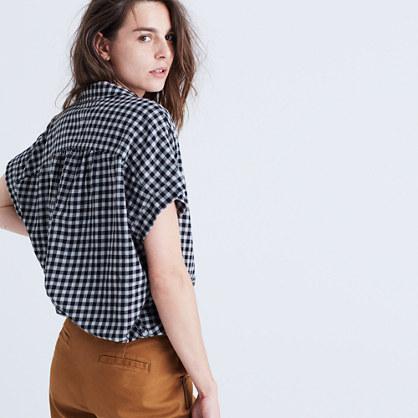 Madewell Central Shirt In Gingham Check