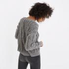 Madewell Fringe-stripe Pullover Sweater