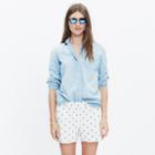 Madewell Pull-on Shorts In Diamond Dot