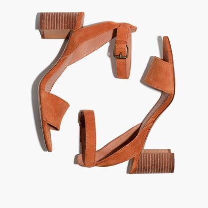 Madewell The Claudia Sandal In Suede
