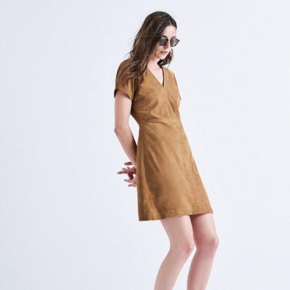 Madewell Suede Shift Dress