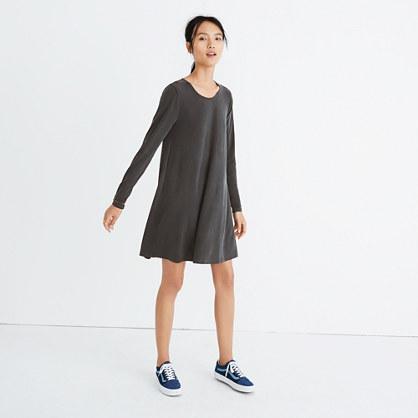 Madewell Sandwashed Swingy Tee Dress