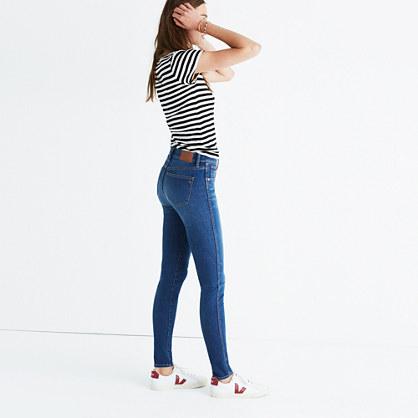 Madewell 9 High-rise Skinny Jeans In Patty Wash