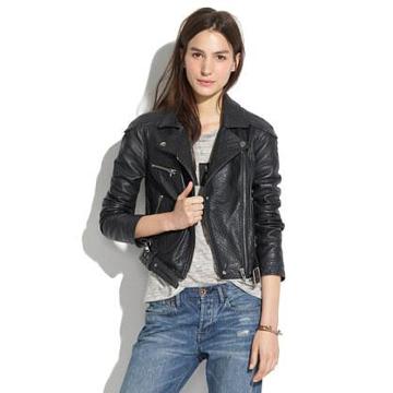 Madewell Quilted Leather Jacket