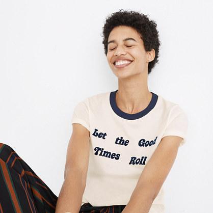 Madewell Let The Good Times Roll Ringer Tee