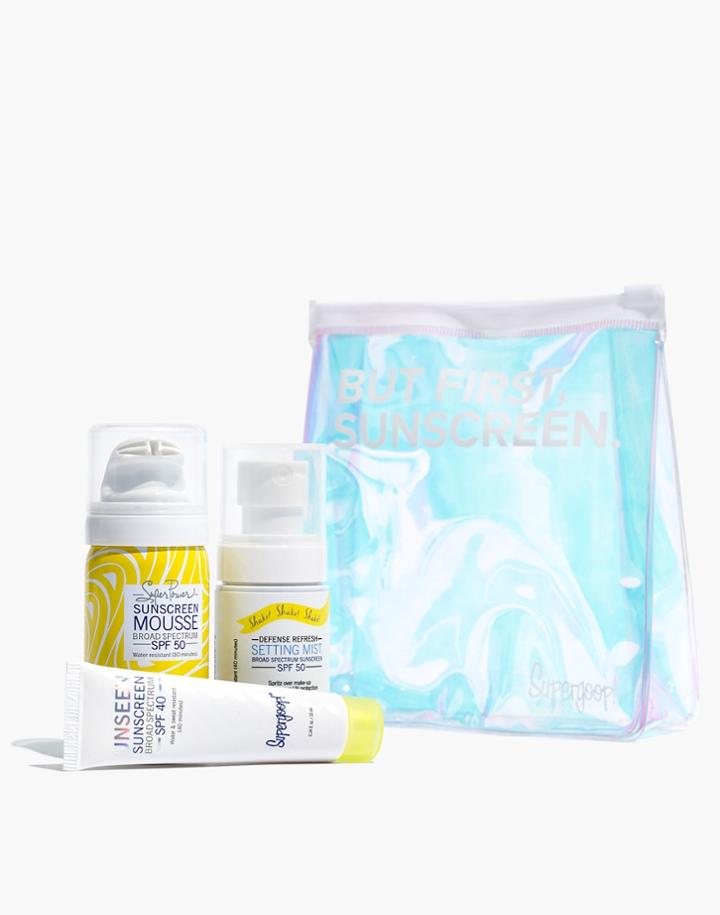 Madewell Supergoop! But First, Sunscreen Mini Kit