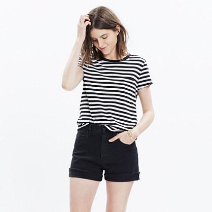 Madewell Radio Tee In Delray Stripe