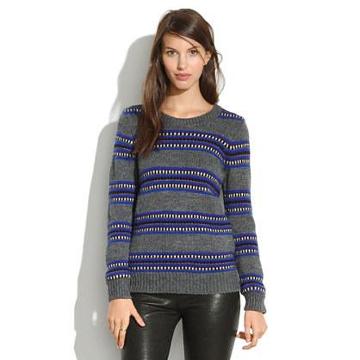 Madewell Turret Striped Sweater