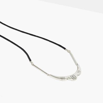 Madewell Etched Scallop Necklace
