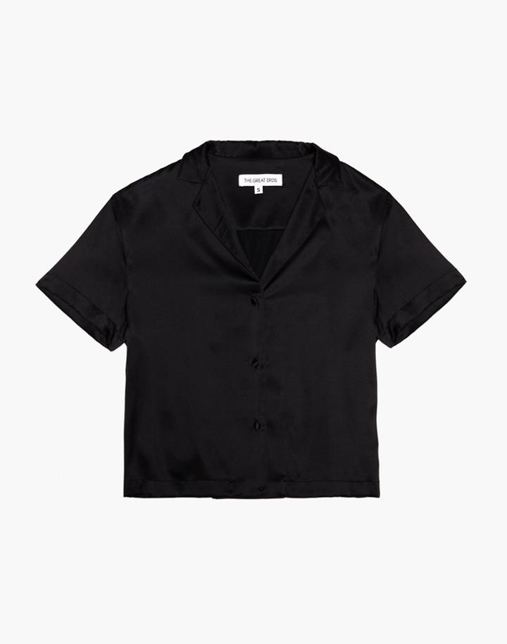 Madewell The Great Eros Silk Ereni Camp Shirt