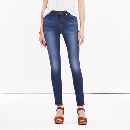 Madewell Tall 9 High-rise Skinny Jeans In Polly Wash