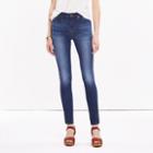 Madewell Tall 9 High-rise Skinny Jeans In Polly Wash