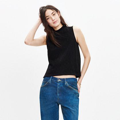 Madewell Mixtape Tank Top In True Black