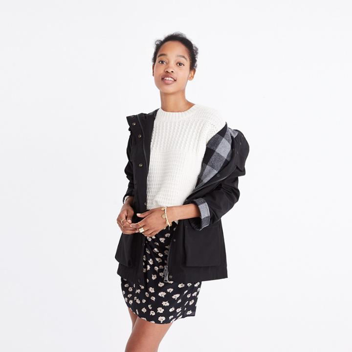 Madewell Madewell X Penfield Kasson Jacket In True Black