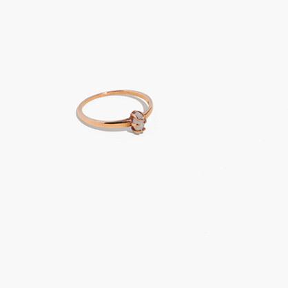 Madewell Demi-fine Bronze Moonstone Ring