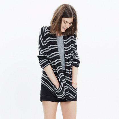 Madewell Striped Upbeat Cardigan