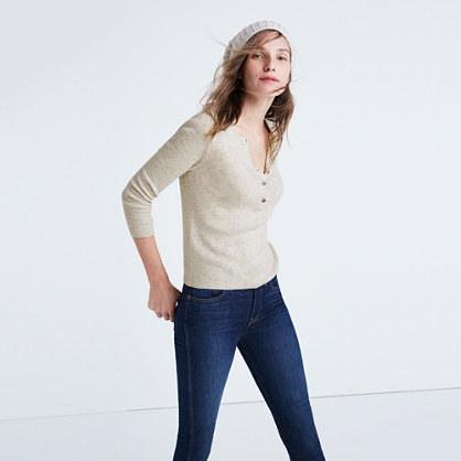 Madewell Henley Pullover Sweater