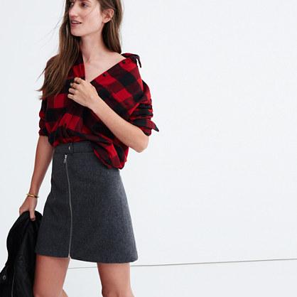 Madewell Studio Zip Skirt