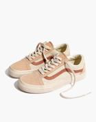 Madewell Madewell X Vans Unisex Old Skool Lace-up Sneakers In Camel Colorblock