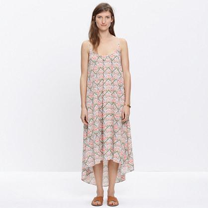 Madewell North Shore Cover-up Dress In Electric Stitch