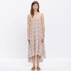 Madewell North Shore Cover-up Dress In Electric Stitch