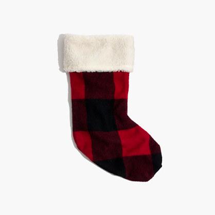 Madewell Woolrich&reg; Buffalo Check Stocking