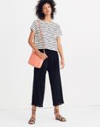 Madewell Texture & Thread Micropleat Wide-leg Pants