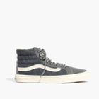 Madewell Madewell X Vans&reg; Weatherized Classic Sk8-hi High-top Sneakers In Grey Flannel