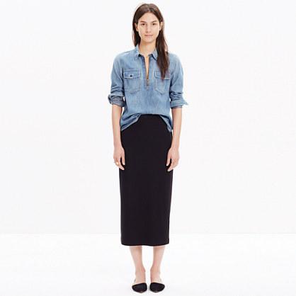Madewell Skyscraper Midi Skirt