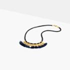 Madewell Etchmix Tassel Statement Necklace