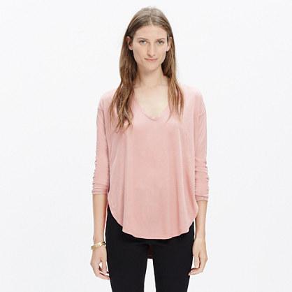 Madewell Anthem Long-sleeve V-neck Tee