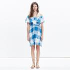Madewell Ace & Jig&trade; Adriatic Dress In Banner Blue Print