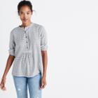 Madewell Market Popover Shirt In Malone Plaid